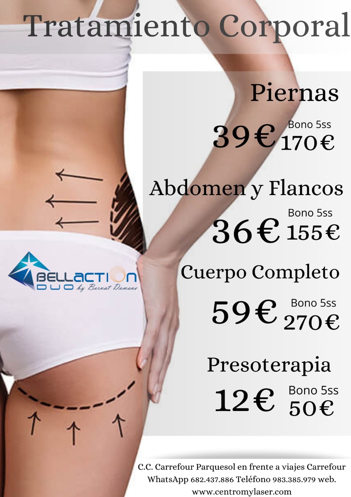 Promociones depilación